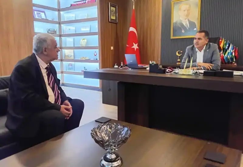 Gazetecilerden Antakya Kaymakamı Abdullah Akdaş’a Nezaket Ziyareti