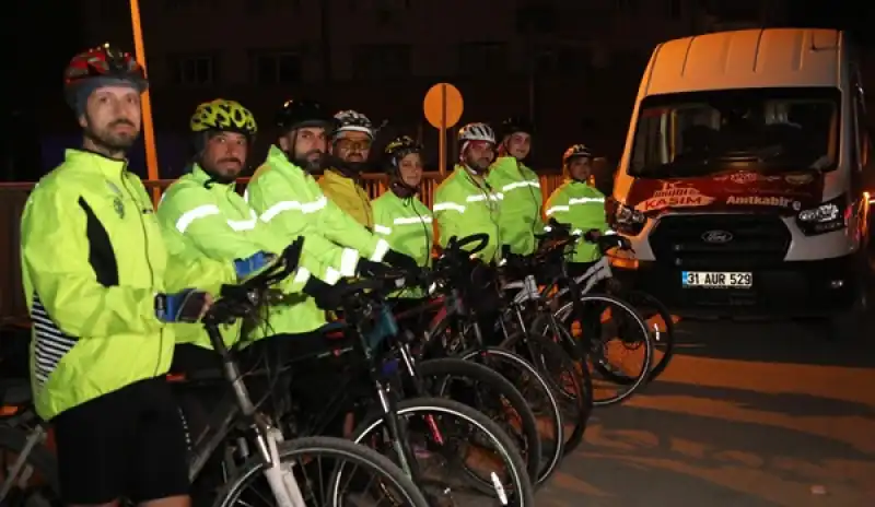 Hatay’dan Ankara’ya Pedal çeviriyorlar: 10 Kasım’a Anlamlı Yolculuk