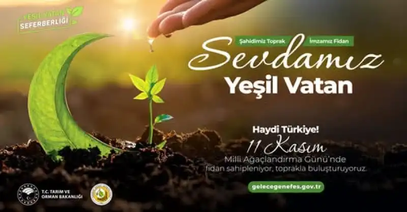 Hatay’da Ağaçlandırma Seferberliği