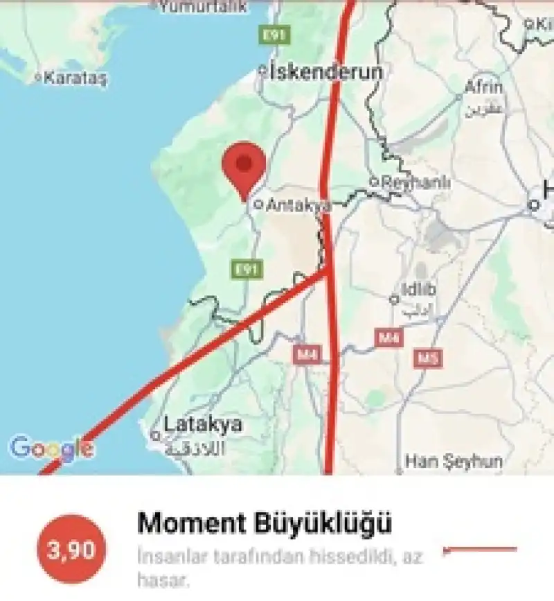 Deprem Anında Panikleyen Bir Kişi Balkondan Düşerek Yaralandı