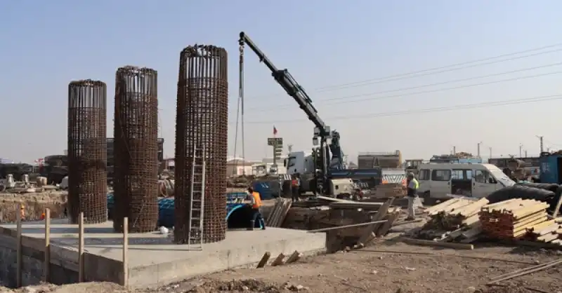 Hatay Valisi Masatlı, Yapımı Süren Kavşak çalışmalarını Inceledi  