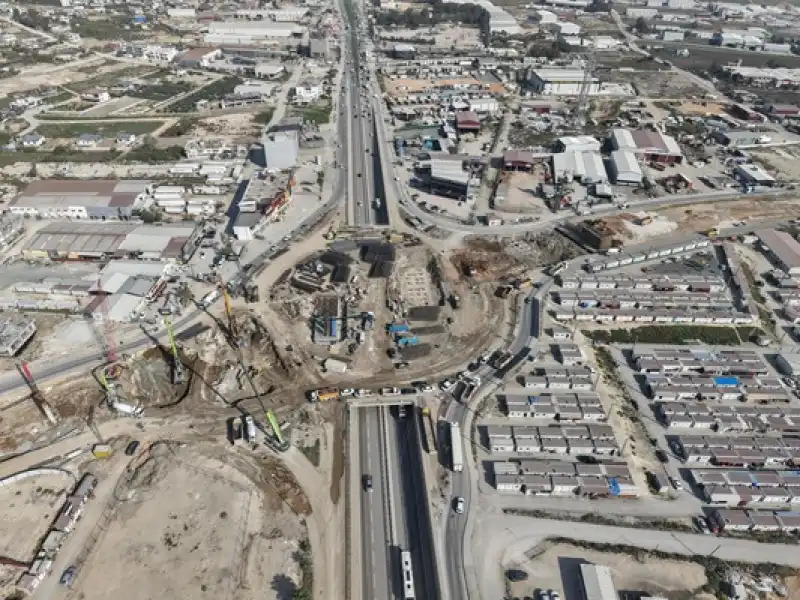 Hatay Valisi Masatlı, Yapımı Süren Kavşak çalışmalarını Inceledi  