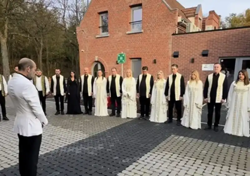 Medeniyetler Korosu Atatürk’ü Brüksel’de Andı