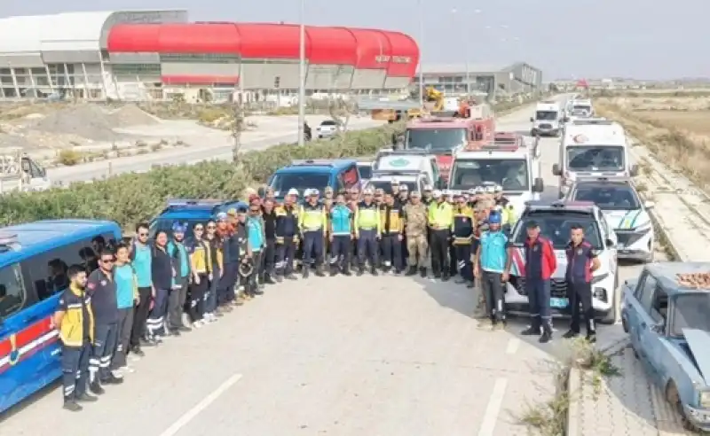 Hatay’da Trafik Kazalarına Müdahale Tatbikatı Gerçekleştirildi