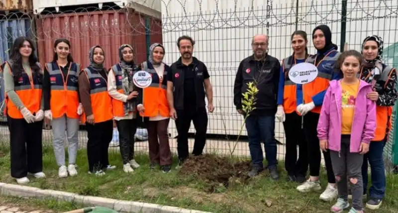 AFAD Hatay İl Müdürlüğü Yeşil’e Duyarsız Kalmadı