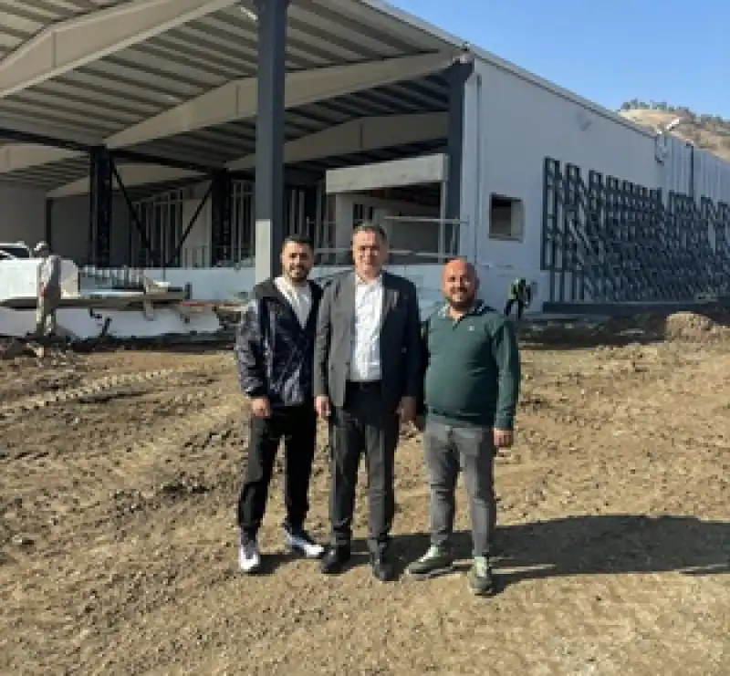 HESOB Başkanı Yılmaz, Fuar Alanında İncelemelerde Bulundu