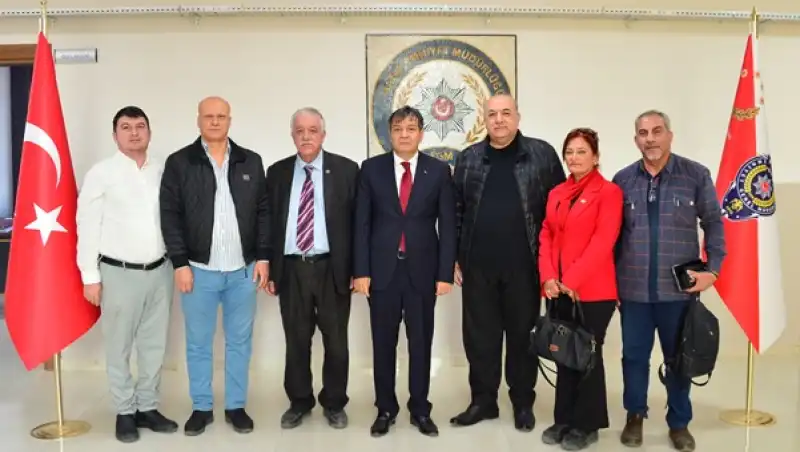 TGC Hatay İl Temsilciliği’nden Emniyet Müdürü Yılmaz’a Ziyaret