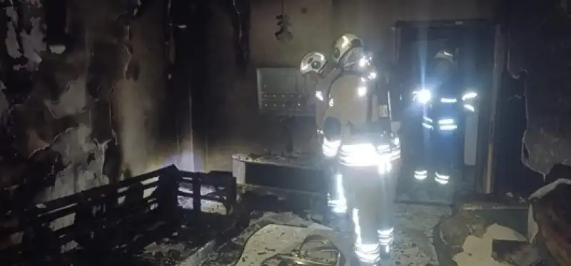 Antakya'da Evde çıkan Yangın Söndürüldü