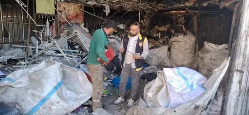 Hatay'da Hurdacılara Denetim Yapıldı
