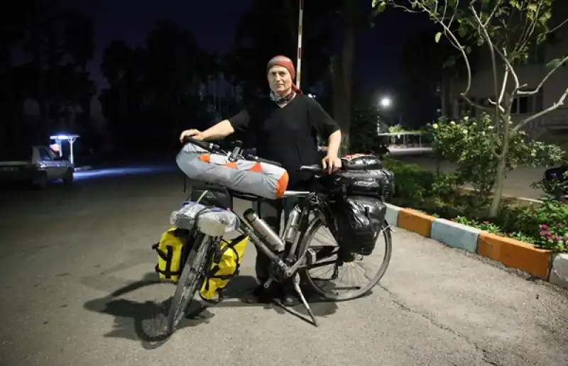 Bisikletiyle Umreye Gitmek Için Balıkesir'den Yola çıkan Kişi Hatay'a Ulaştı