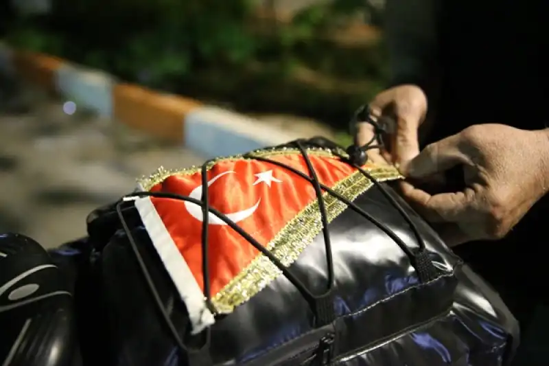 Bisikletiyle Umreye Gitmek Için Balıkesir'den Yola çıkan Kişi Hatay'a Ulaştı