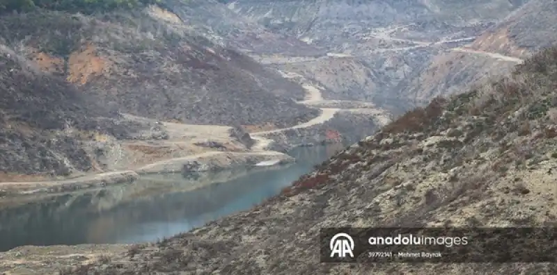 Hatay'ın Içme Suyu Kaynaklarından Karaçay Barajı'nda Doluluk Oranı Yüzde 6,1'e Düştü