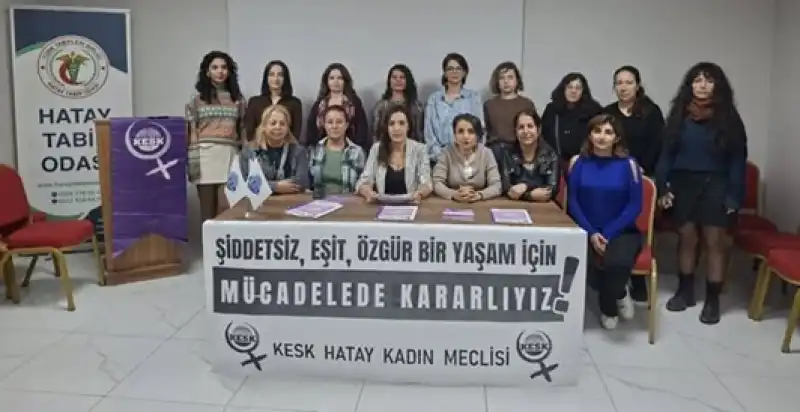 KESK Hatay Kadın Meclisi: “Şiddetsiz, Eşit Ve Özgür Bir Yaşam İçin Mücadelede Kararlıyız”