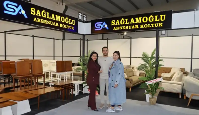 Sağlamoğlu Aksesuar Koltuk, 4. Mobilya Fuarının Gözdesi Oldu