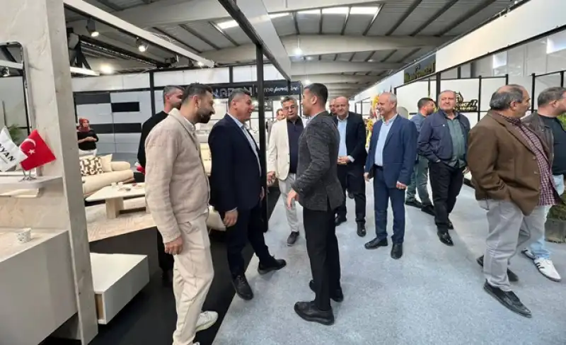 Hatay Ayakkabıcılar Odası’ndan Mobilya Fuarına Destek Ziyareti