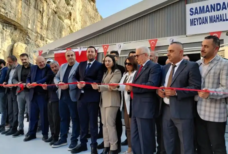 Samandağ'da çok Amaçlı Salon Açıldı 