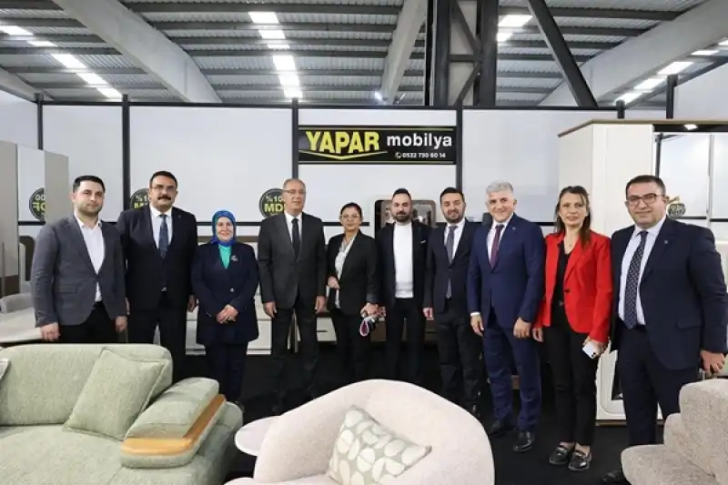 4. Mobilya Fuarı Ziyaretçi Akınına Uğradı