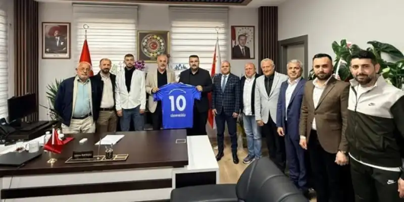 Samandağ Spordan Emniyet Müdürü Gökhan Nacioğlu’na Teşekkür Ziyareti