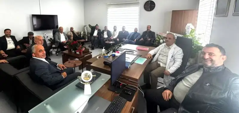 Ak Parti Samandağ’dan Defne Hastanesi’ne Hayırlı Olsun Ziyareti