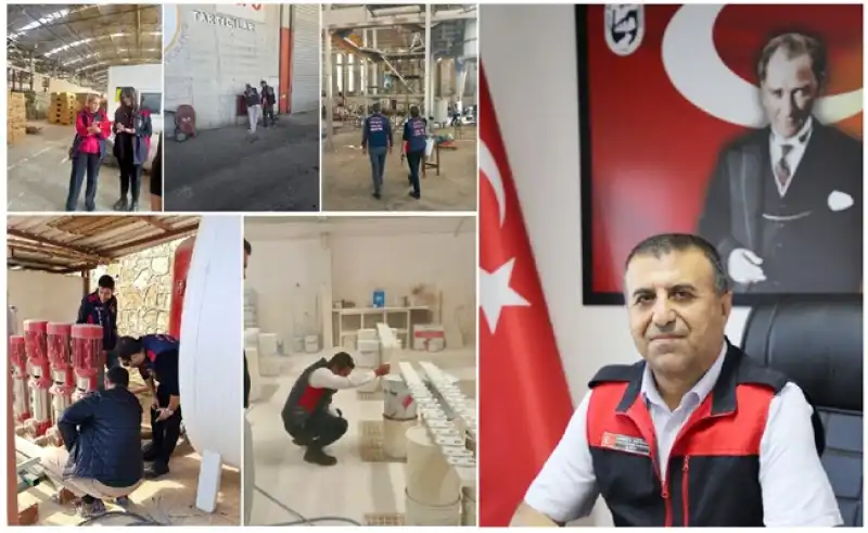 HBB Itfaiyesinden Sanayi Tesislerine Sıkı Denetim: 