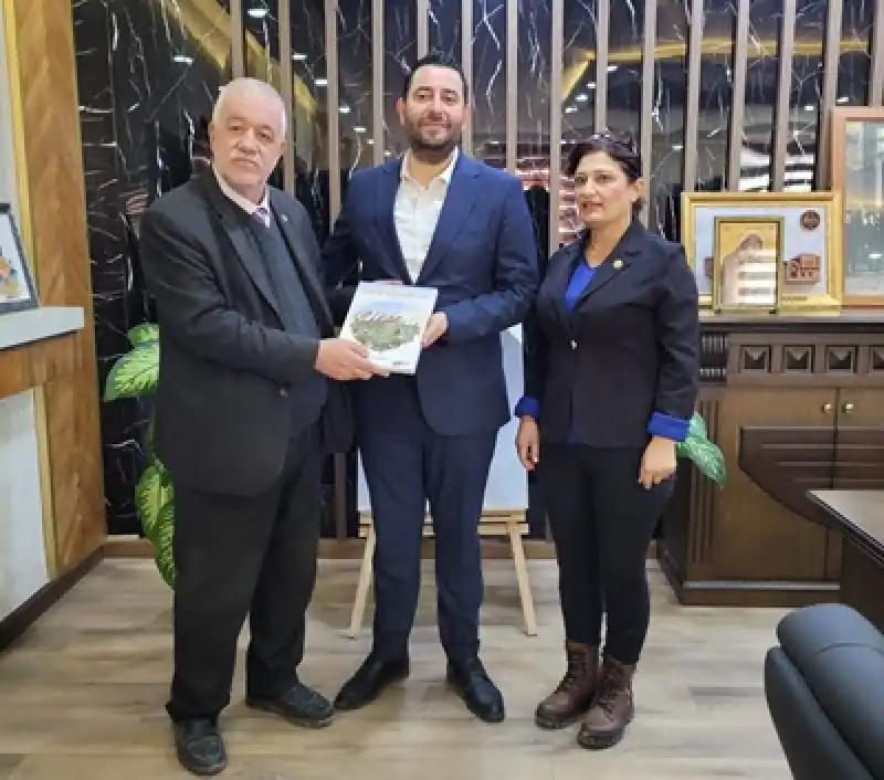 TGC Hatay İl Temsilciliğinden Samandağ Protokolüne Nezaket Ziyaretleri