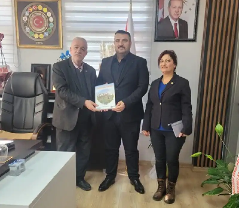 TGC Hatay İl Temsilciliğinden Samandağ Protokolüne Nezaket Ziyaretleri