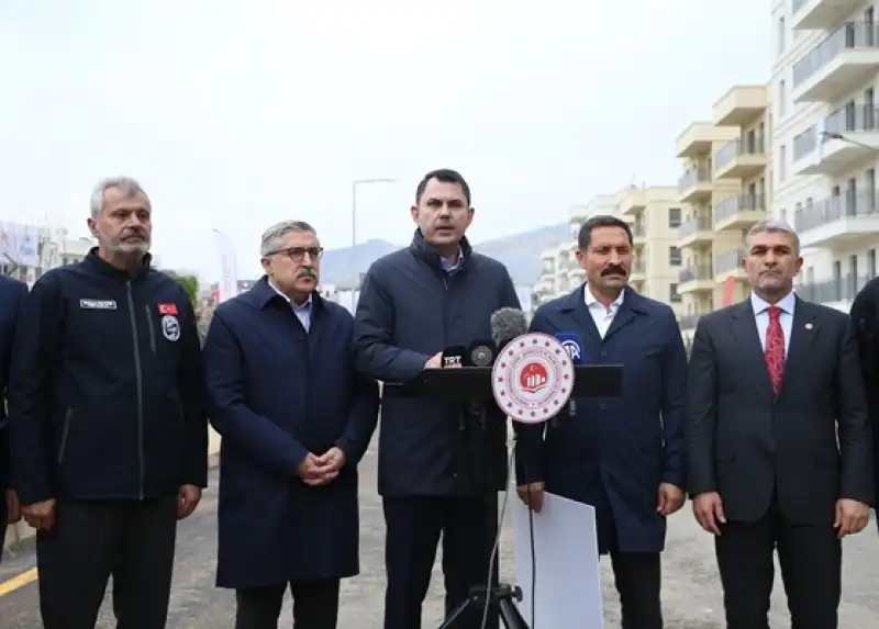 Çevre, Şehircilik Ve İklim Değişikliği Bakanı Murat Kurum, Hatay'da Konuştu: