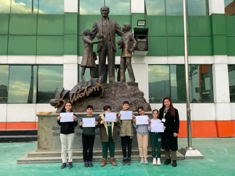 Hatay Doğa Koleji DAGİS Sayısalda Büyük Başarı