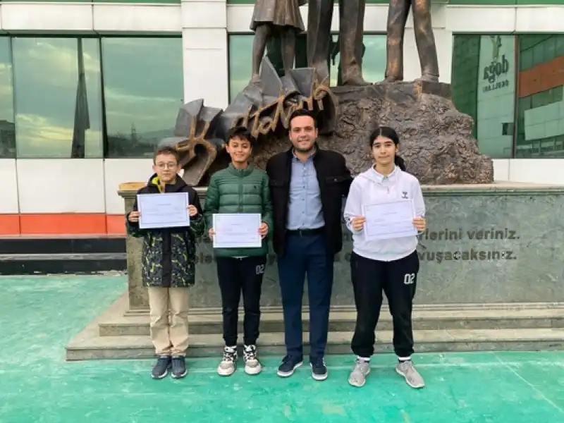 Hatay Doğa Koleji DAGİS Sayısalda Büyük Başarı