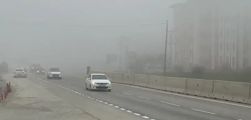 Hatay'da Sis Etkili Oldu Görüş Mesafesi Düştü 