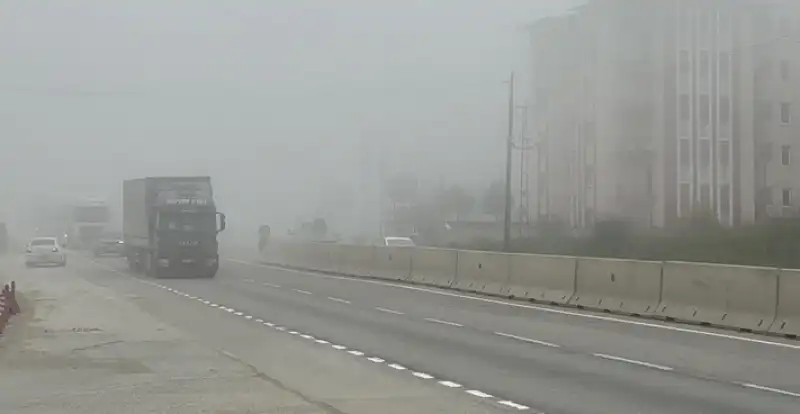 Hatay'da Sis Etkili Oldu Görüş Mesafesi Düştü 