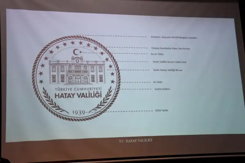 Hatay Valiliğinin Yeni Logosu Tanıtıldı
