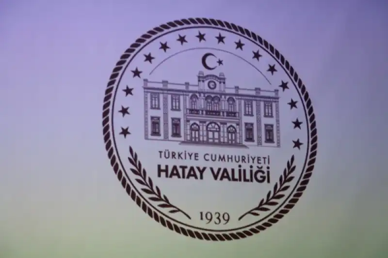 Hatay Valiliğinin Yeni Logosu Tanıtıldı
