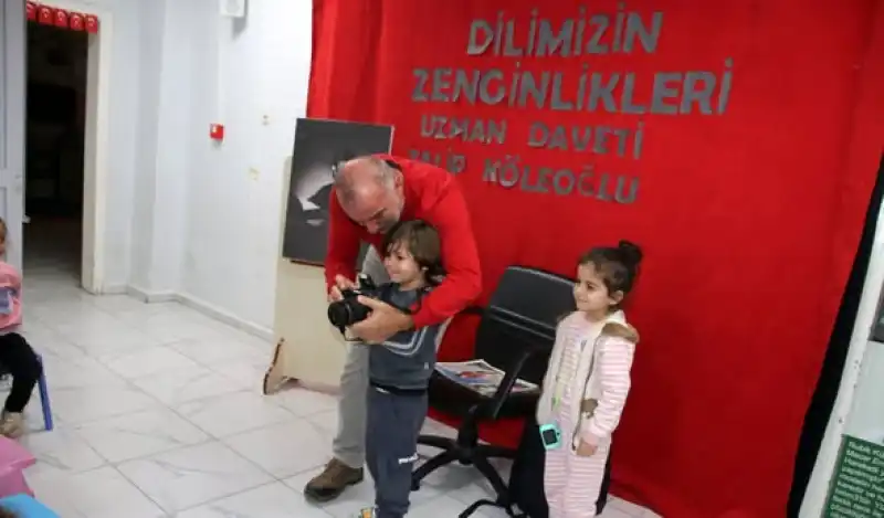 Altınkaya Anaokulu'nun Minikleri Objektifin Ardına Geçti