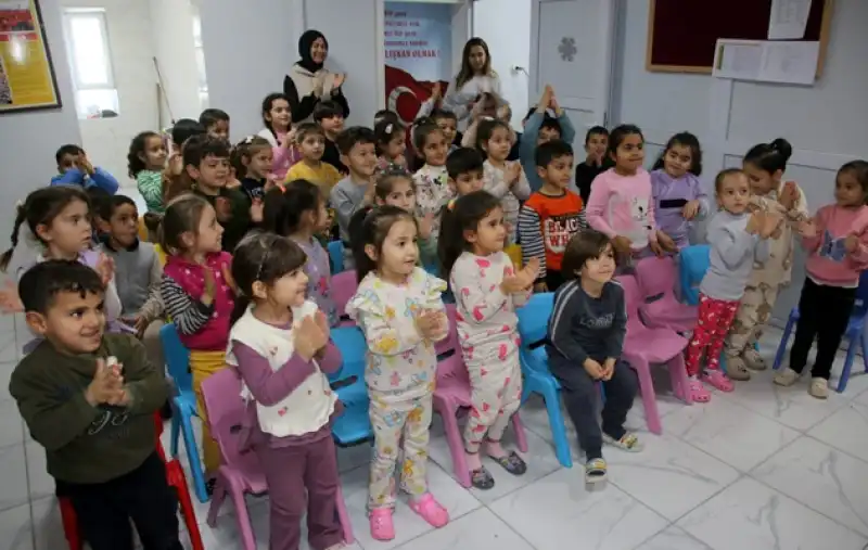 Altınkaya Anaokulu'nun Minikleri Objektifin Ardına Geçti