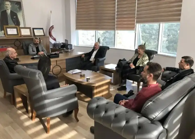 Gazeteciler Cemiyeti Heyeti, Hatay Mustafa Kemal Üniversitesi İletişim Fakültesi’ni Ziyaret Etti