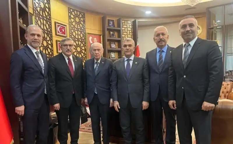 Hatay Milletvekillerinden Devlet Bahçeli’ye Ziyaret