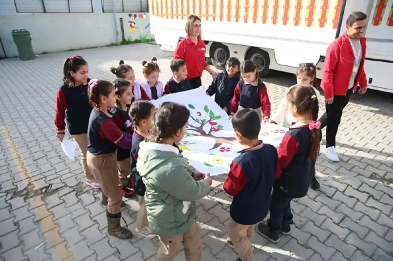 Hatay'da Türk Kızılay Ve Kore Kızılhaçından Depremzede çocuklara Etkinlik