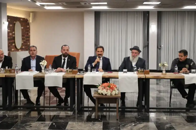 Masatlı Ve Akdaş Kanaat önderleriyle Buluştu