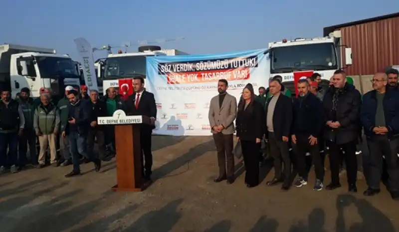 Söz Verdik Sözümüzde Durduk İhale Yok, Tasarruf Var 