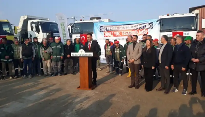 Söz Verdik Sözümüzde Durduk İhale Yok, Tasarruf Var 