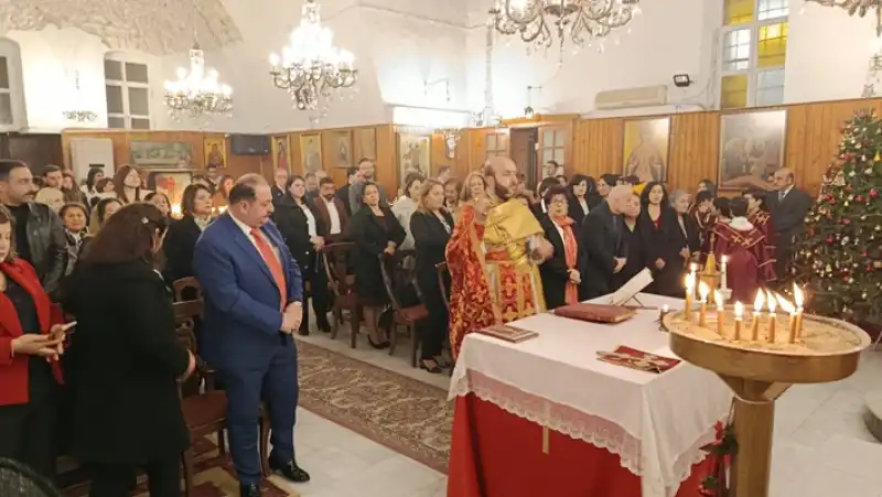 İskenderun Da 24 Aralık Gecesi Düzenlenen Noel Ayini Ile Hz. İsa’nın Doğumu Coşkuyla Kutlandı.