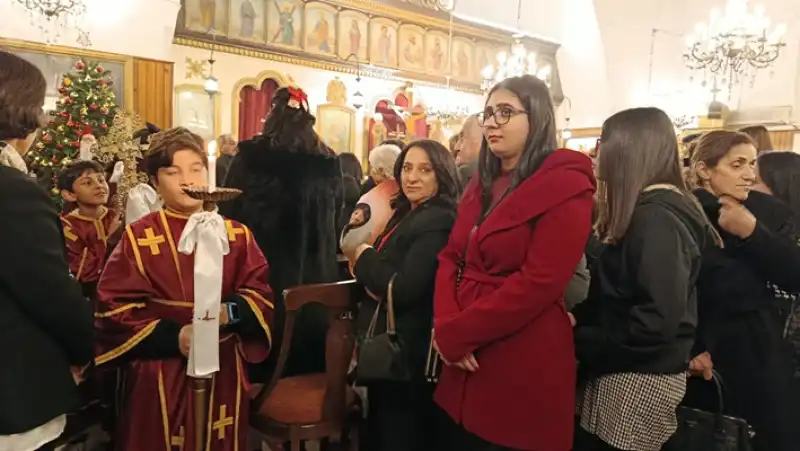 İskenderun Da 24 Aralık Gecesi Düzenlenen Noel Ayini Ile Hz. İsa’nın Doğumu Coşkuyla Kutlandı.