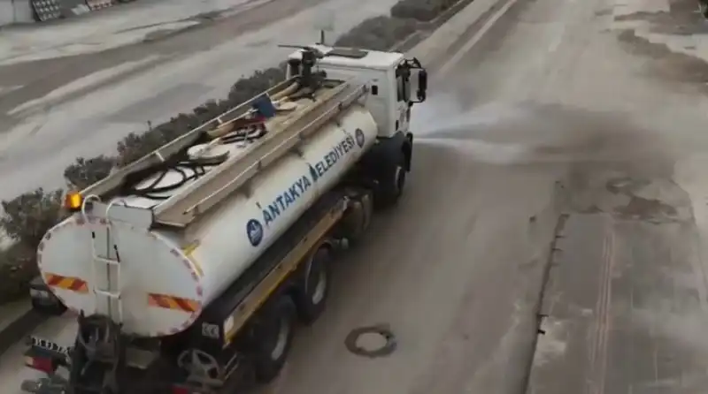 Antakya Genelinde Kapsamlı Temizlik çalışmaları