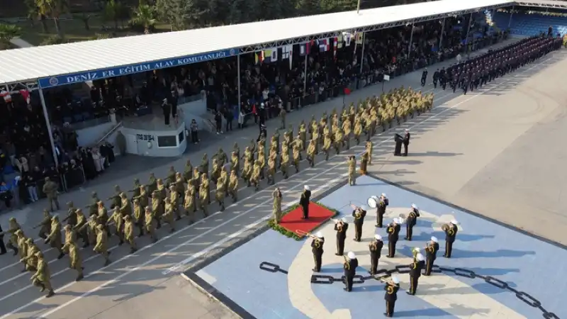 Hatay'da Eğitimlerini Tamamlayan 1279 Acemi Er Yemin Etti