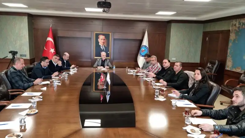 İTSO İskenderun Küçük Sanayi Sitesi’nin Taşınması Ile Ilgili Toplandı