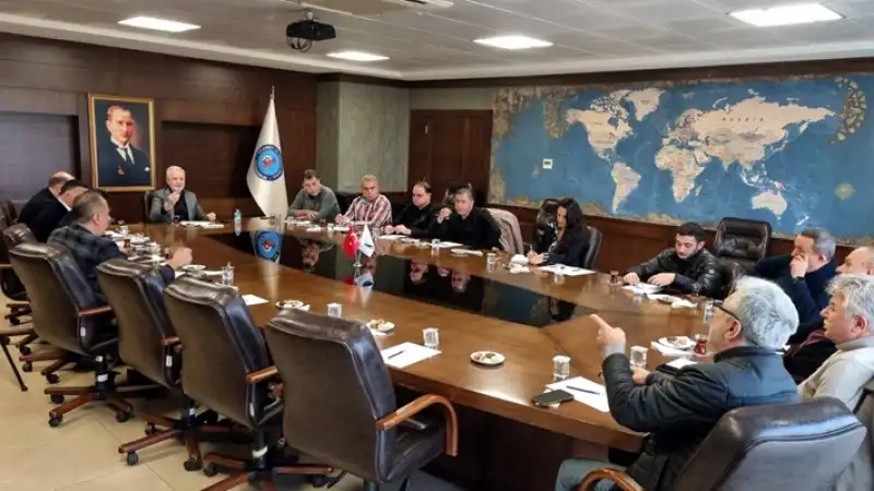 İTSO İskenderun Küçük Sanayi Sitesi’nin Taşınması Ile Ilgili Toplandı