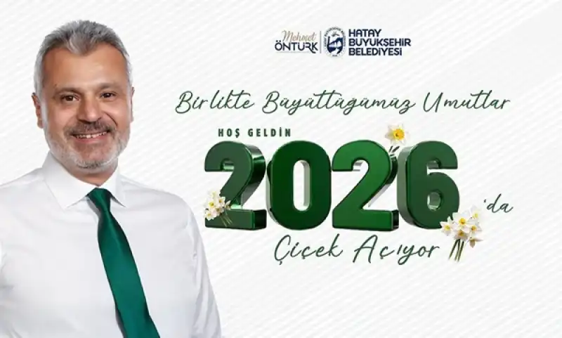 Başkan Öntürk’ün 2026 Yeni Yıl Mesajı