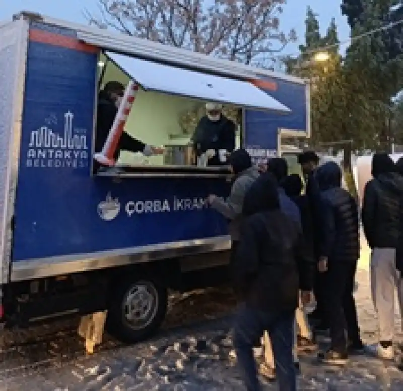 Antakya Belediyesi Gönülleri ısıtıyor