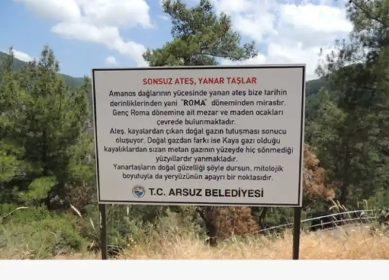 Amanoslar ’da Zamanı Aşan Alevler